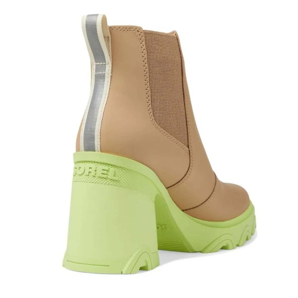 SOREL Chunky Brex Heel Chelsea Boots, Size 9 NWT - Picture 3 of 6